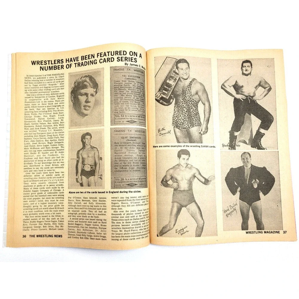 WRESTLING NEWS MAGAZINE- SEPT 1981 - DUSTY RHODES / SPECIAL‎ CHAMPIONSHIP ISSUE